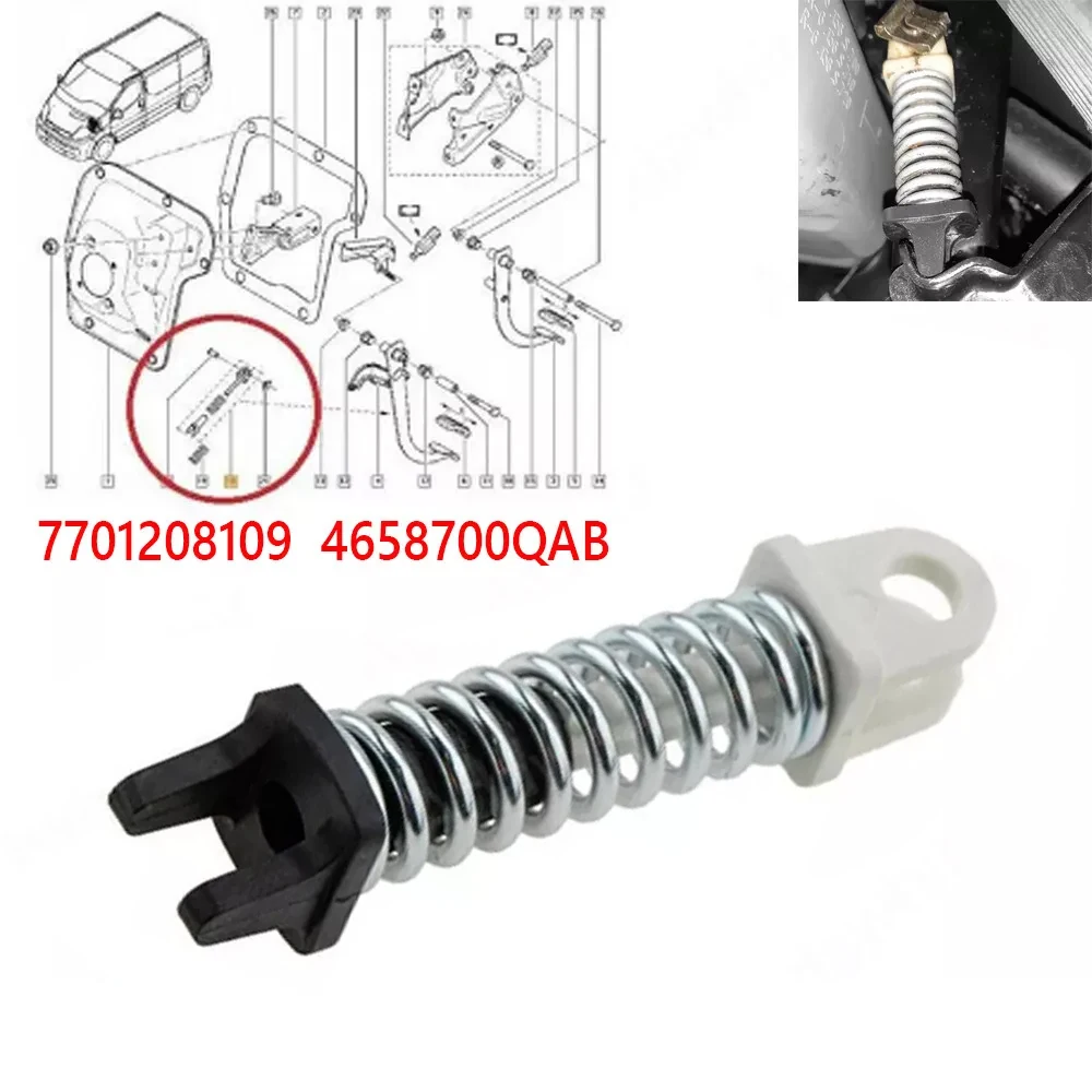 7701208109 Car Clutch Pedal Repair Kit Spring Retour Clutch Pedal Assist For Renault Trafic II For Nissan ABS Car Interior Parts 
7701208109 Car Clutch Pedal Repair Kit Spring Retour Clutch Pedal Assist For Renault Trafic II For Nissan ABS Car Interior Parts