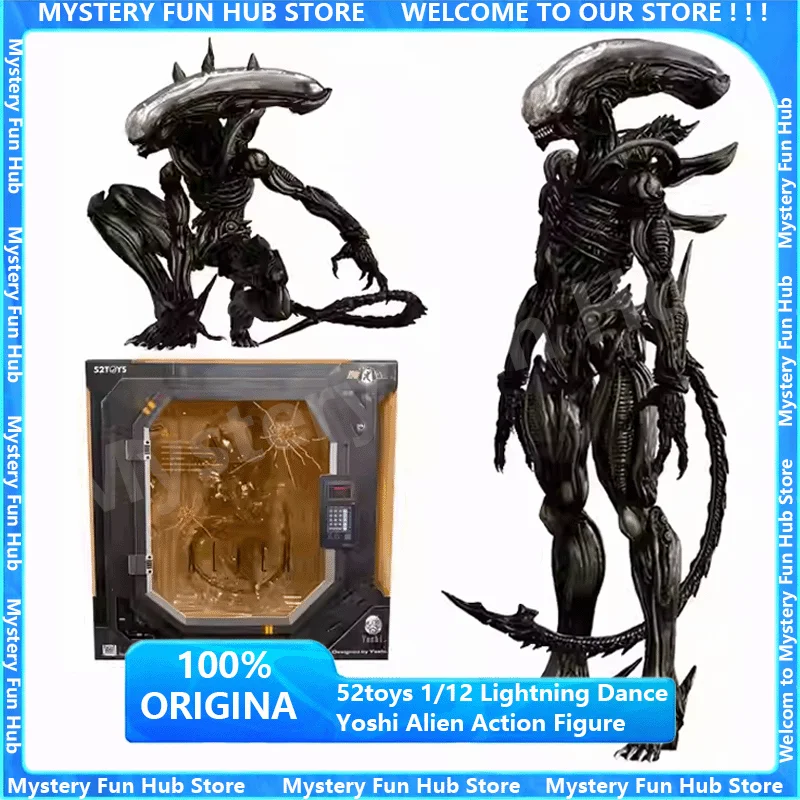 Оригинальная коллекционная фигурка 52toys 1/12 Lightning Dance Yoshi Alien, подвижная модель инопланетянина-ксеноморфа, подарок на день рождения
Оригинальная коллекционная фигурка 52toys 1/12 Lightning Dance Yoshi Alien, подвижная модель инопланетянина-ксеноморфа, подарок на день рождения