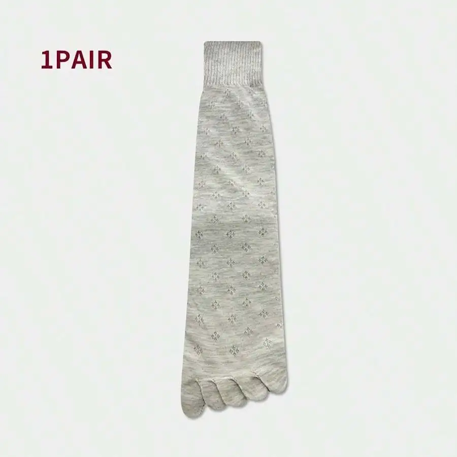 Five-Toe Mid-Calf Socks For Women Anti-Odor Toe Separated Socks
Five-Toe Mid-Calf Socks For Women Anti-Odor Toe Separated Socks