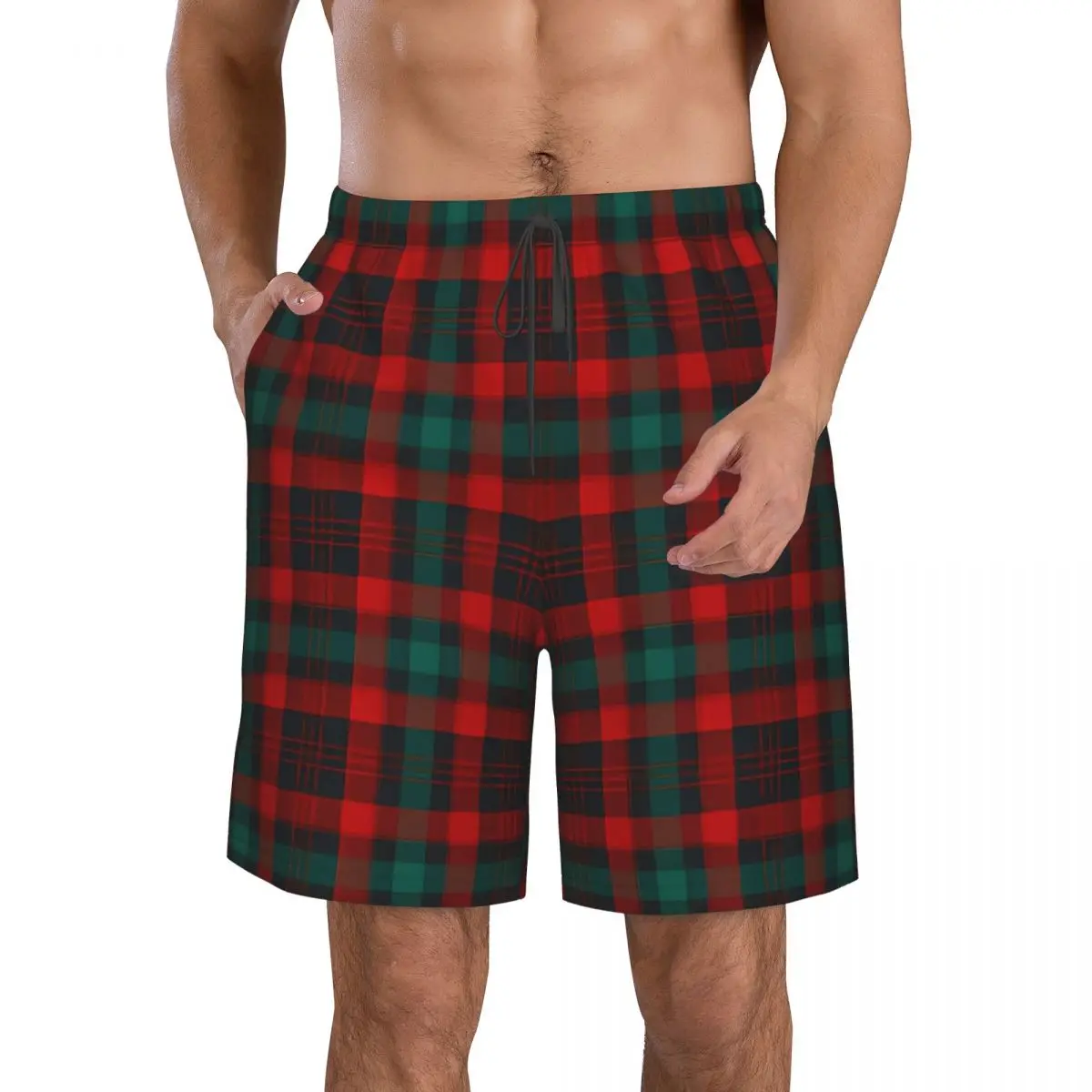 Christmas Tartan Plaid Scottish Pattern Beach Board Shorts Swimming Swimsuits Surfing Shorts Swimwear Shorts
Christmas Tartan Plaid Scottish Pattern Beach Board Shorts Swimming Swimsuits Surfing Shorts Swimwear Shorts