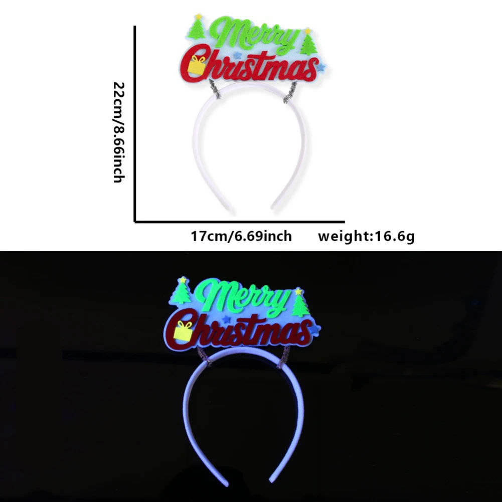 Набор рождественских флуоресцентных повязок на голову из шести предметов с яркими праздничными украшениями, идеально подходящими для вечеринок и косплея.
Набор рождественских флуоресцентных повязок на голову из шести предметов с яркими праздничными украшениями, идеально подходящими для вечеринок и косплея.
