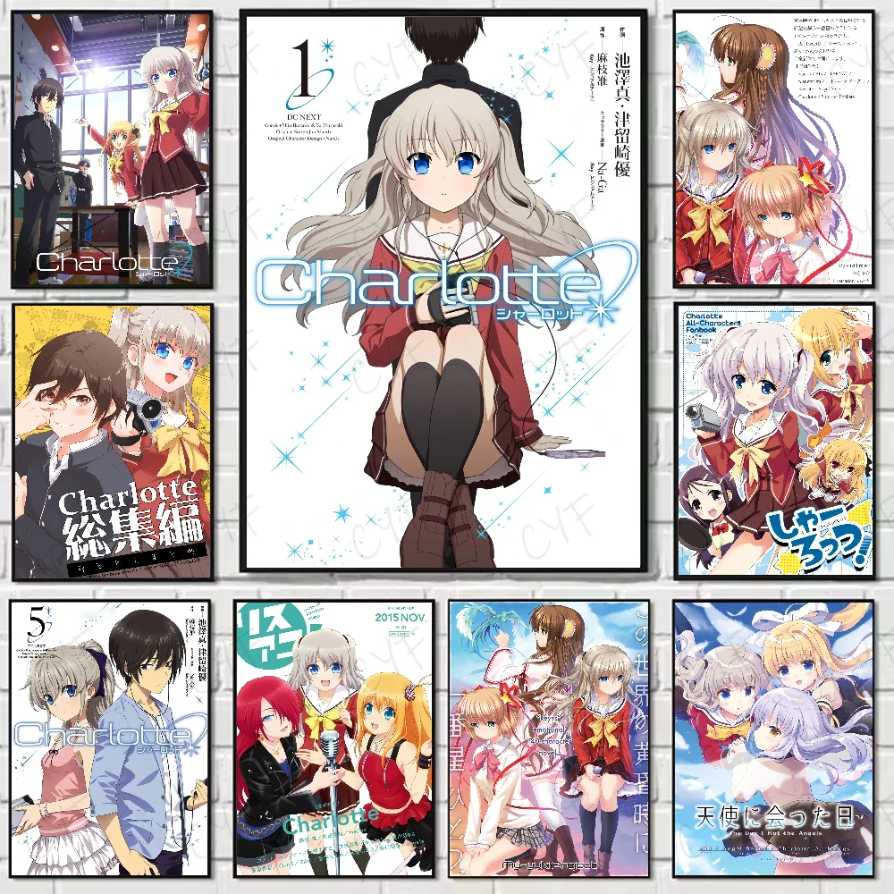 Anime C-charlotte Cute Poster Home Living Bed Room Bar Hallway Sticky Wall Art Printing Waterproof Aesthetic Decor
Anime C-charlotte Cute Poster Home Living Bed Room Bar Hallway Sticky Wall Art Printing Waterproof Aesthetic Decor