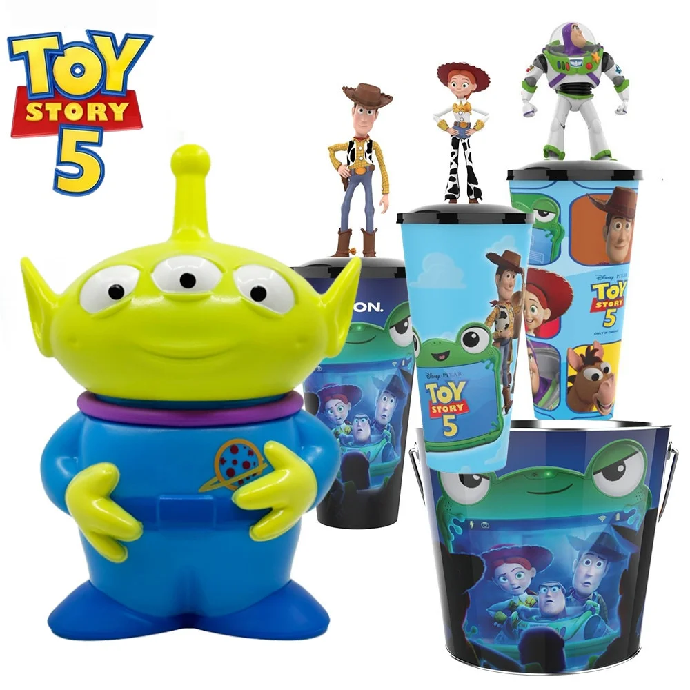Official Movie Merchandise: Toy Story 5 Accessories - Buzz Lightyear, Woody, Jessie Plush Figures & Forky Water Cup
Official Movie Merchandise: Toy Story 5 Accessories - Buzz Lightyear, Woody, Jessie Plush Figures & Forky Water Cup