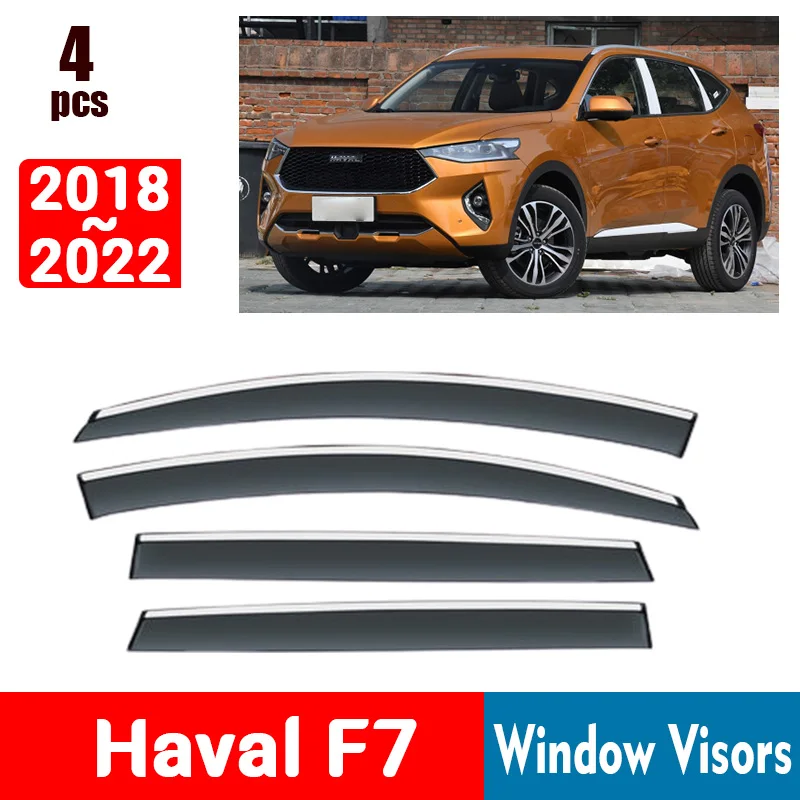 FOR Haval F7 2018-2022 Window Visors Rain Guard Windows Rain Cover Deflector Awning Shield Vent Guard Shade Cover Trim
FOR Haval F7 2018-2022 Window Visors Rain Guard Windows Rain Cover Deflector Awning Shield Vent Guard Shade Cover Trim
