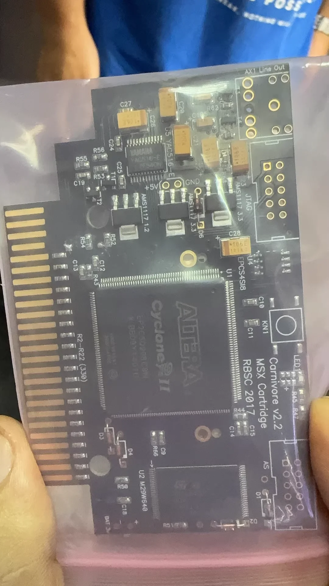 MSX advanced burning card Carnivore2, a multi-functional MSX cassette, supports MSX, MSX2, MSX2+, MSX R host
MSX advanced burning card Carnivore2, a multi-functional MSX cassette, supports MSX, MSX2, MSX2+, MSX R host