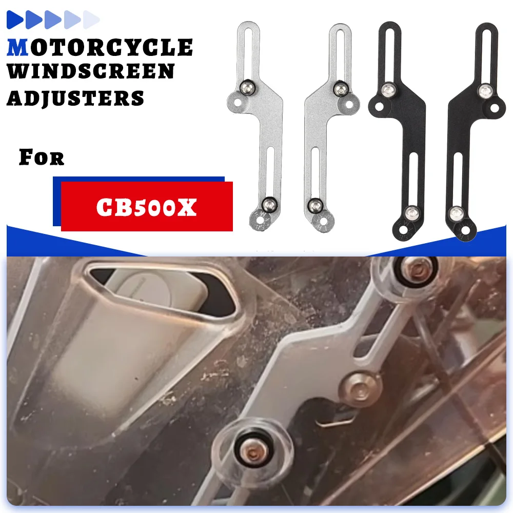 For HONDA CB500 X CB 500X 2017 2018 2019 2020 2021 Windscreen Adjusters Motorcycle Windshield Bracket Motorcycles Accessories
For HONDA CB500 X CB 500X 2017 2018 2019 2020 2021 Windscreen Adjusters Motorcycle Windshield Bracket Motorcycles Accessories