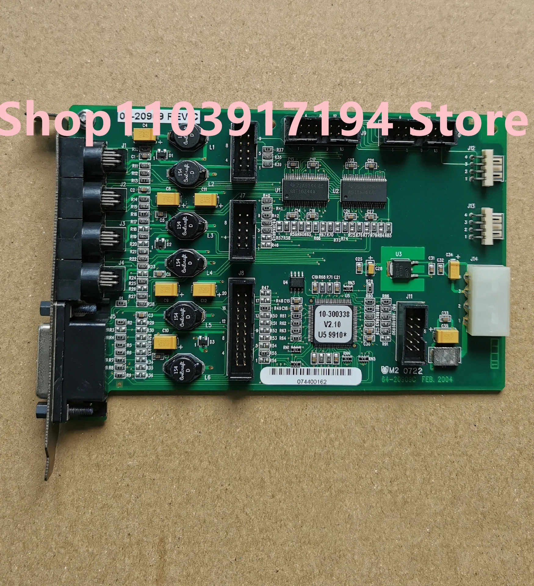 03-20909 REV C Image acquisition card
03-20909 REV C Image acquisition card