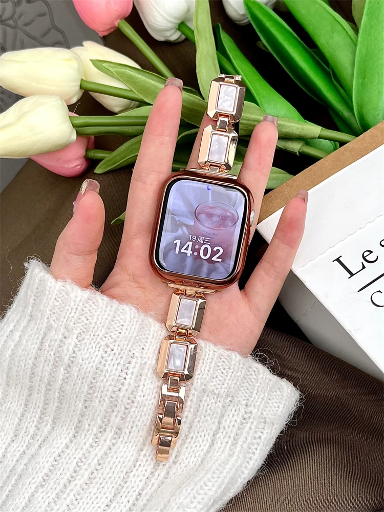 Ремешок полимерный для Apple Watch Band 8 7 45 мм 41 мм, роскошный металлический браслет для iWatch Ultra 49 мм 6 5 4 3 SE 42 мм 44 мм 40 мм, аксессуары
Ремешок полимерный для Apple Watch Band 8 7 45 мм 41 мм, роскошный металлический браслет для iWatch Ultra 49 мм 6 5 4 3 SE 42 мм 44 мм 40 мм, аксессуары