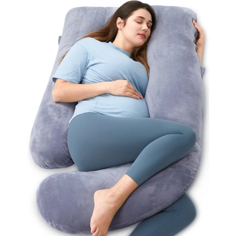 Pregnancy Pillows for Sleeping, U Shaped Full Body Maternity Pillow with Removable Cover - Support for Back, Legs, Belly
Pregnancy Pillows for Sleeping, U Shaped Full Body Maternity Pillow with Removable Cover - Support for Back, Legs, Belly