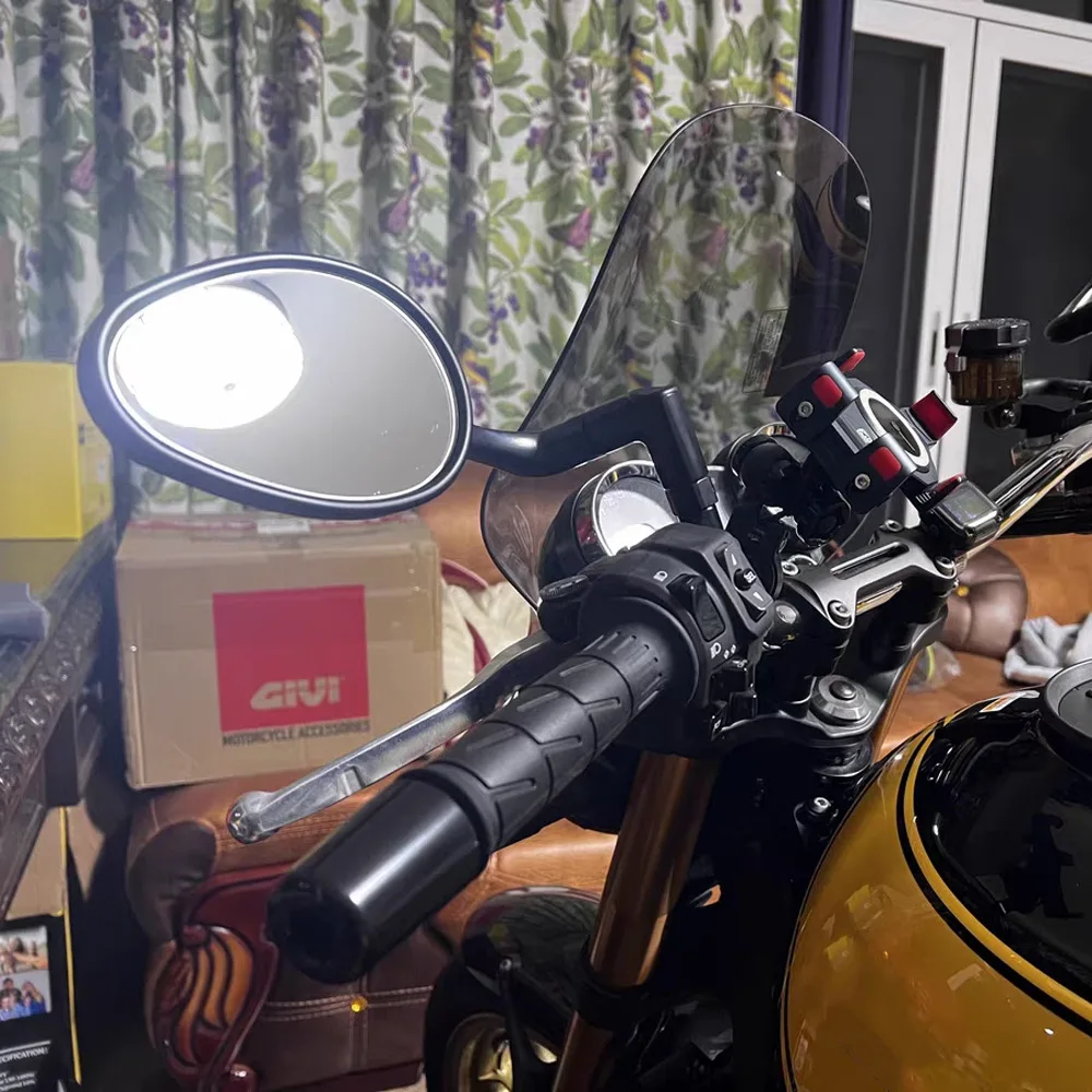 Подходит для Kawasaki Z900, Spring Breeze 450NK Chasing 550 Huanglong 600, модифицированный отражатель зеркала заднего вида для мотоцикла
Подходит для Kawasaki Z900, Spring Breeze 450NK Chasing 550 Huanglong 600, модифицированный отражатель зеркала заднего вида для мотоцикла