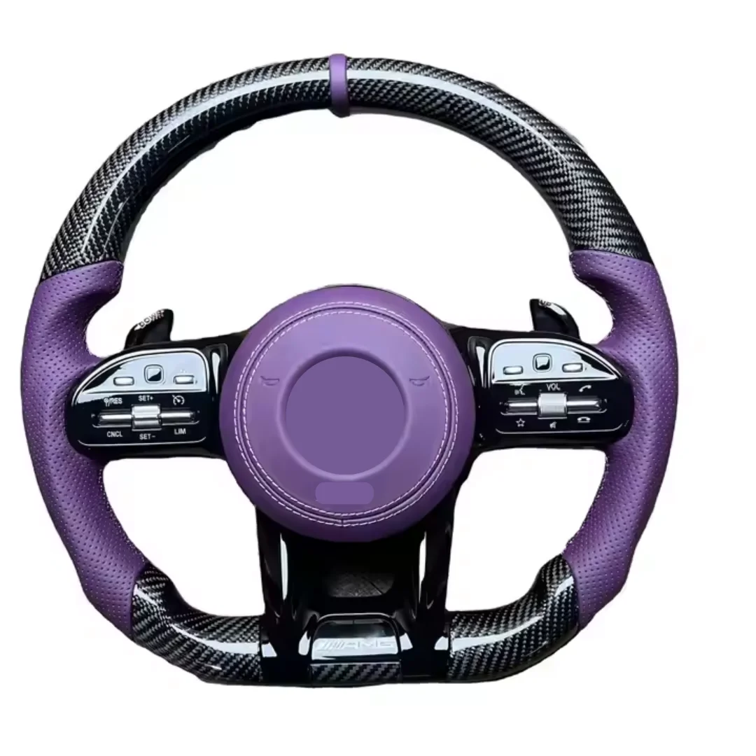 Carbon Fiber Steering Wheel for Mercedes-Benz a B C E-class GLK GLA CLA CLS GLE Old Models AMG
Carbon Fiber Steering Wheel for Mercedes-Benz a B C E-class GLK GLA CLA CLS GLE Old Models AMG