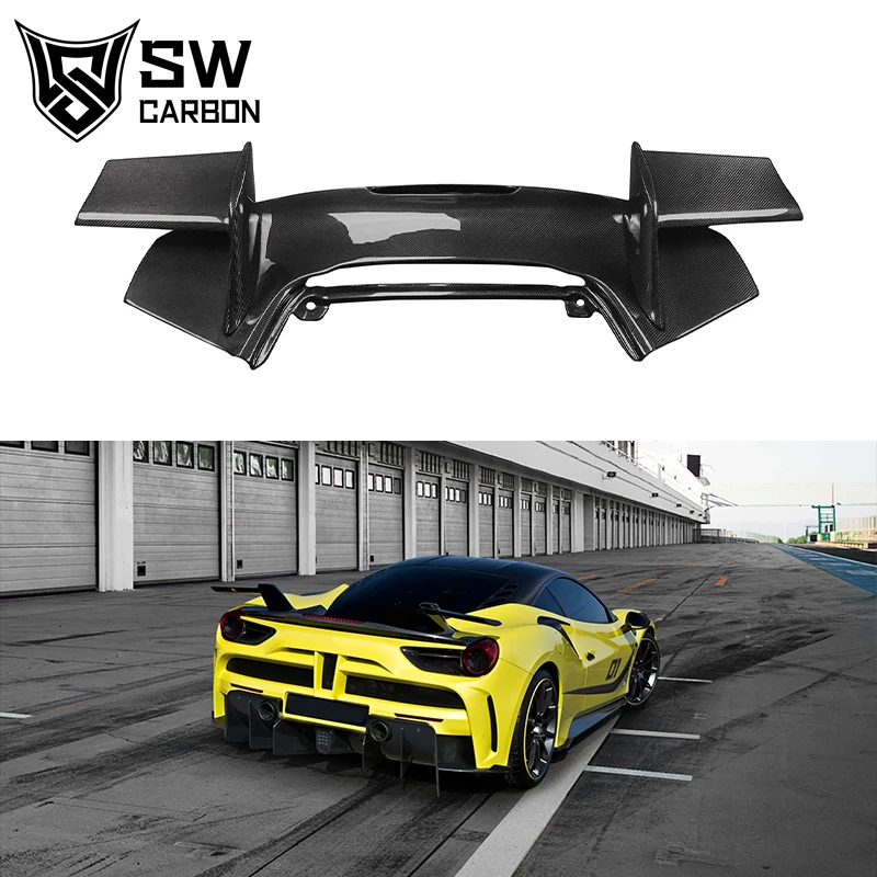Заднее крыло MSY Style из углеродного волокна 488, для Ferrari 488 GTB, задний сплиттер, спойлер, комплект кузова
Заднее крыло MSY Style из углеродного волокна 488, для Ferrari 488 GTB, задний сплиттер, спойлер, комплект кузова