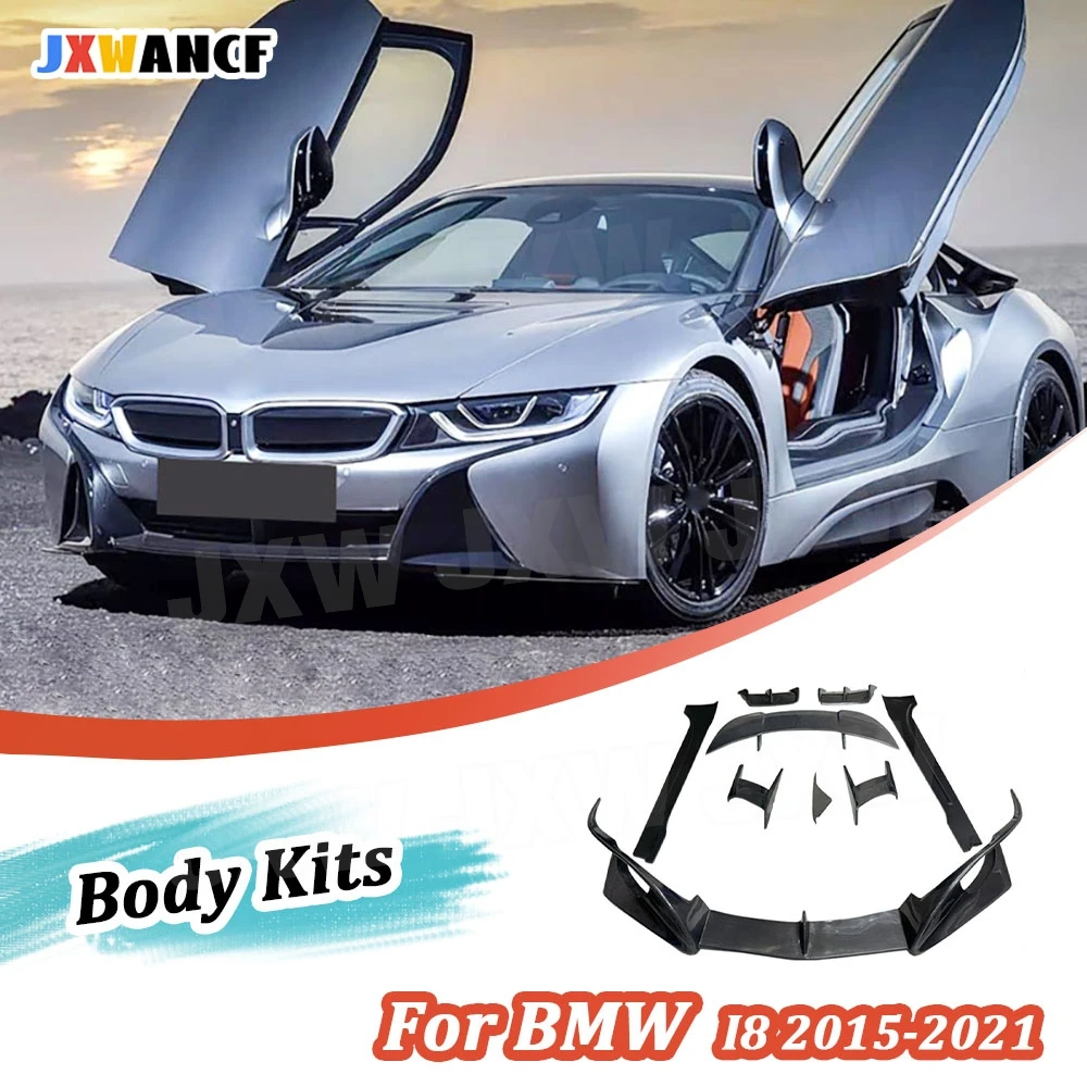 JXWANCF передняя губа, боковые юбки из кованого углеродного волокна, задний диффузор, задний спойлер, крыло для BMW I8 2015-2021 FRP автомобиля
JXWANCF передняя губа, боковые юбки из кованого углеродного волокна, задний диффузор, задний спойлер, крыло для BMW I8 2015-2021 FRP автомобиля