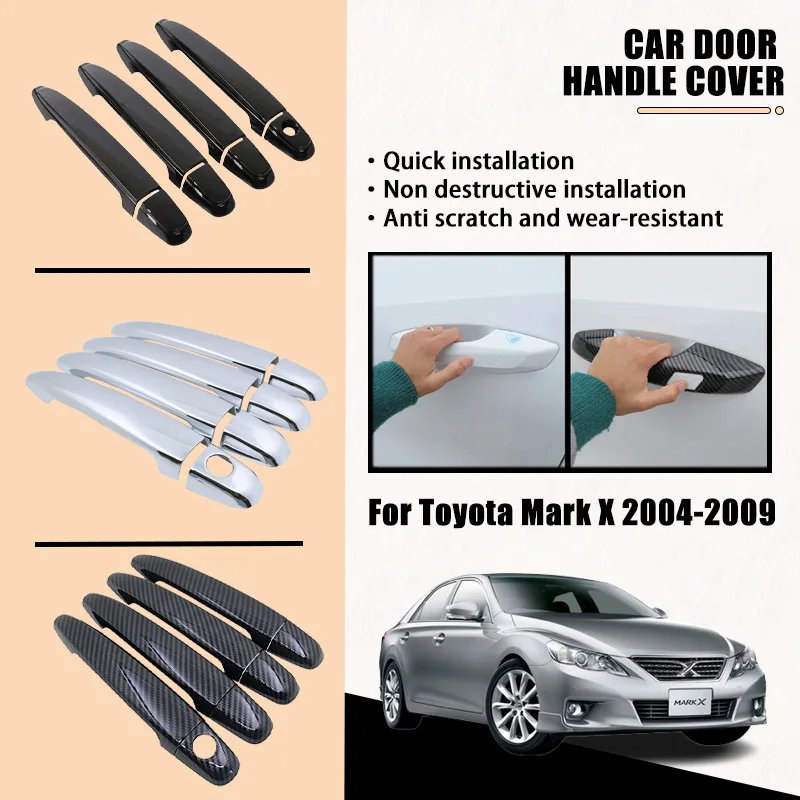 Door Handle Covers For Toyota Mark X X120 Raix 2004-2009 2005 2006 2007 Chrome Car Accessories Catch Rustproof Stickers Styliny
Door Handle Covers For Toyota Mark X X120 Raix 2004-2009 2005 2006 2007 Chrome Car Accessories Catch Rustproof Stickers Styliny
