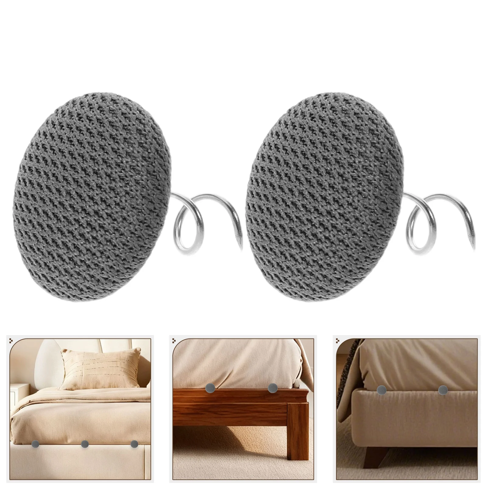 50pcs Edge Clip 1.6" Fabric Covered Twist Pins For Bed Sheets Fastener Nonslip Grippers Holder Decorative Tacks
50pcs Edge Clip 1.6" Fabric Covered Twist Pins For Bed Sheets Fastener Nonslip Grippers Holder Decorative Tacks