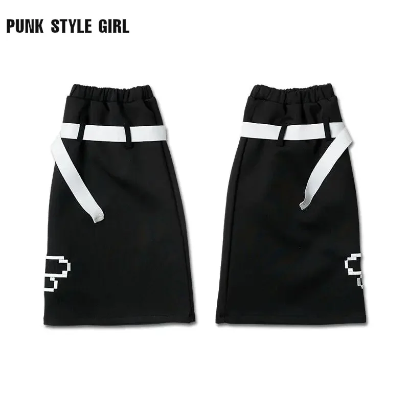 Black Embroidery Grunge Punk Girl Goth Leg Warmer Lady Y2k Harajuku Gothic Foot Covers PU Strap Long Sock Japanese Ctreetwear
Black Embroidery Grunge Punk Girl Goth Leg Warmer Lady Y2k Harajuku Gothic Foot Covers PU Strap Long Sock Japanese Ctreetwear