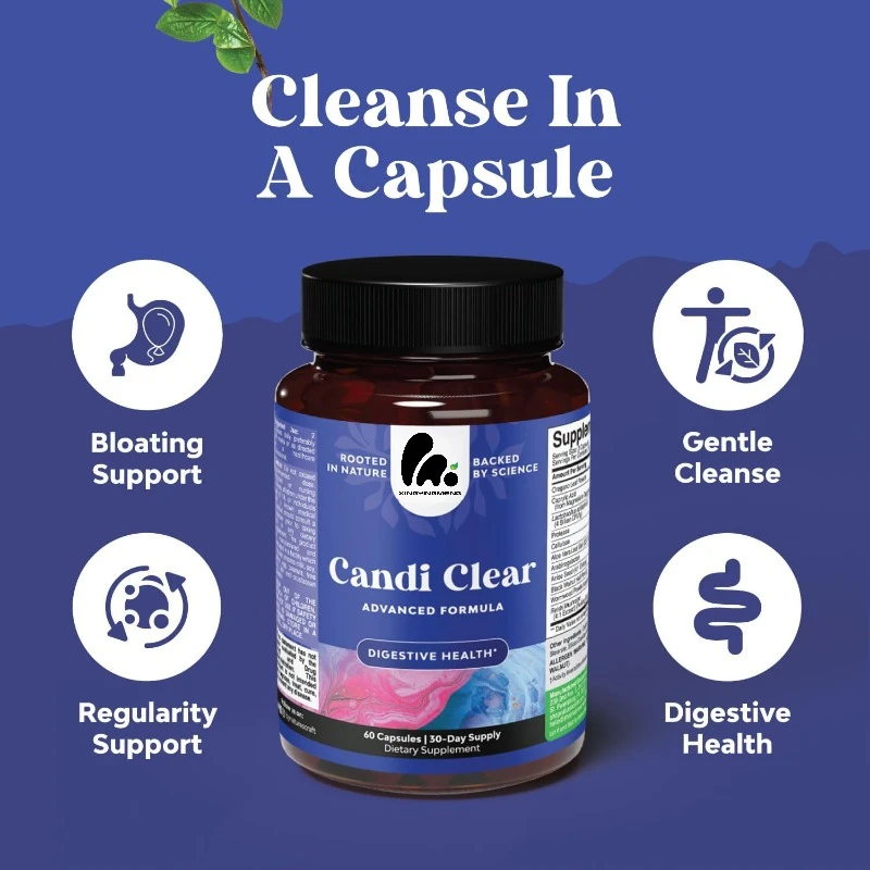 Candi Clear Octanoic Acid Black Walnut and Oriole Female Gut Health Capsules - очищение всего тела с пребиотиками и пробиотиками
Candi Clear Octanoic Acid Black Walnut and Oriole Female Gut Health Capsules - очищение всего тела с пребиотиками и пробиотиками