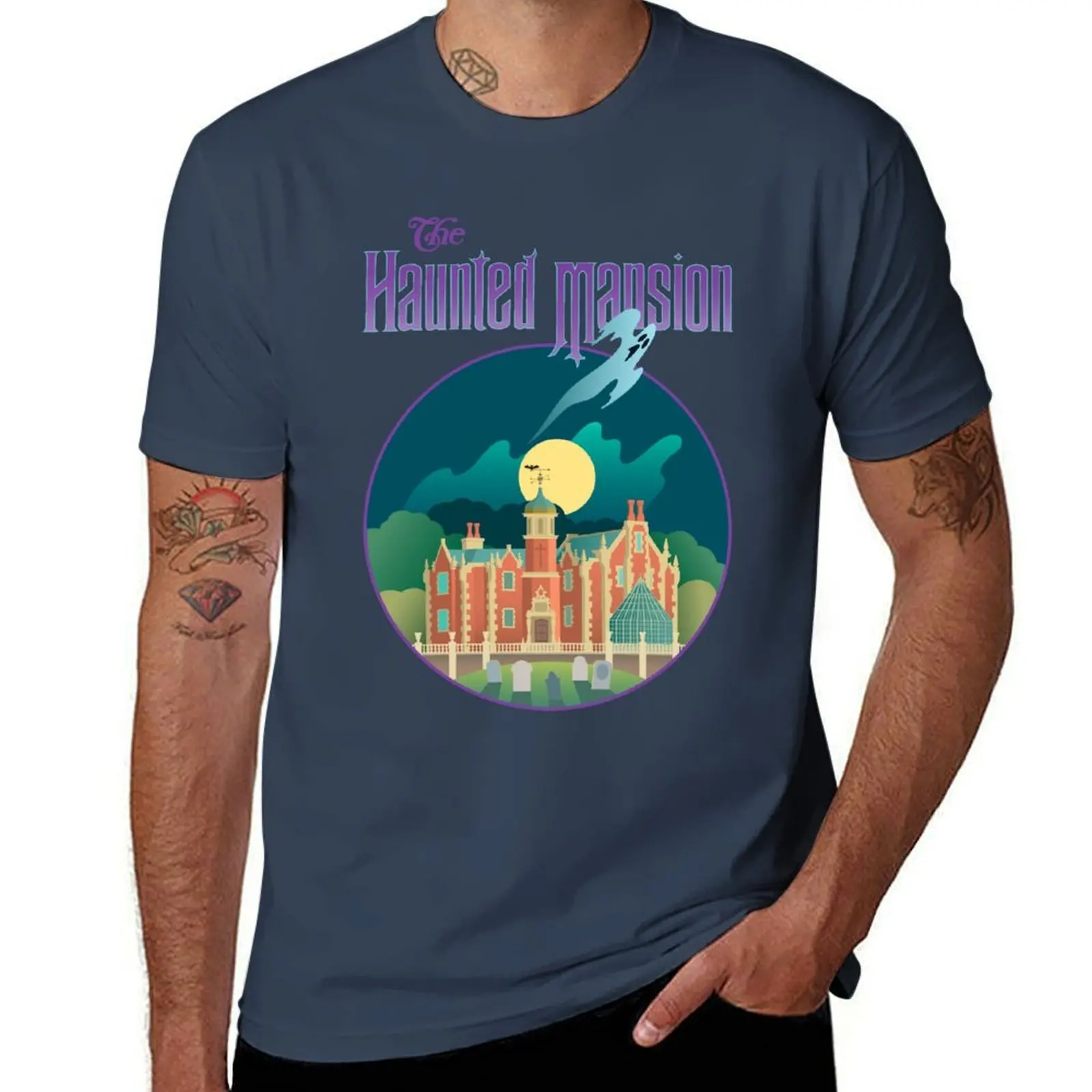 The Haunted Mansion T-Shirt Fashion Pattern Printed Tee Shirt
The Haunted Mansion T-Shirt Fashion Pattern Printed Tee Shirt