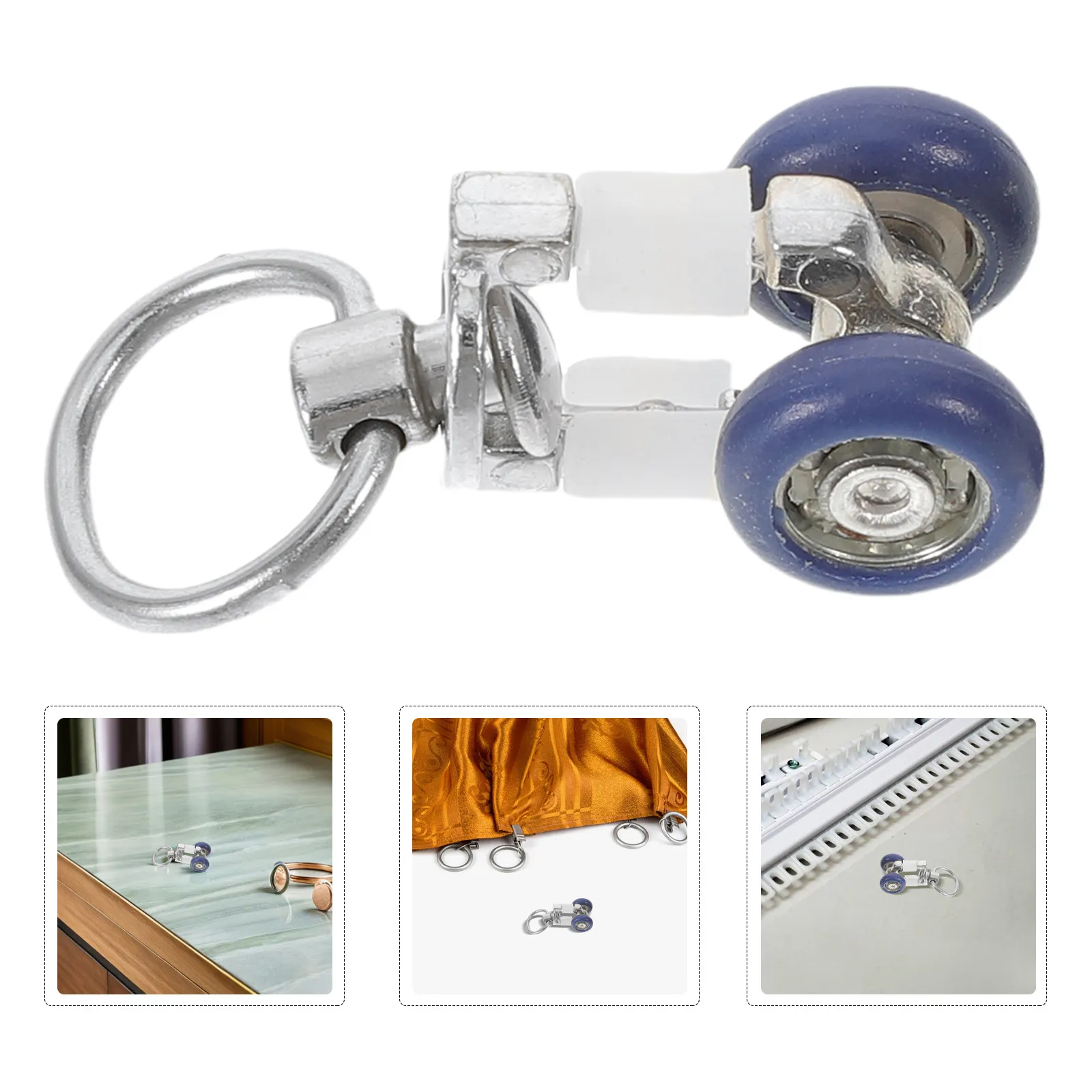 16Pcs Curtain Track Gliders Stainless Steel Silent Heavy Duty Rollers Ceiling Drapery Pulley Replacement Sliding Rail Curtain
16Pcs Curtain Track Gliders Stainless Steel Silent Heavy Duty Rollers Ceiling Drapery Pulley Replacement Sliding Rail Curtain