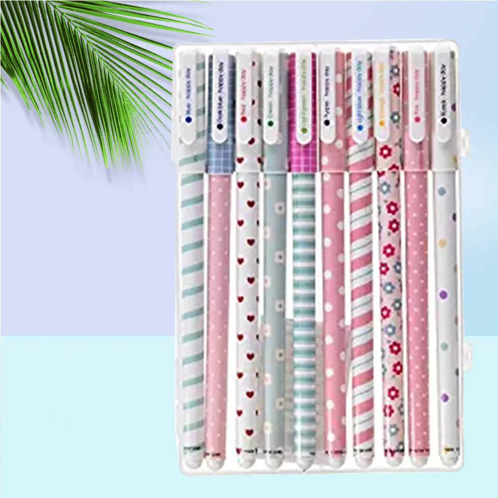 Набор из 10 разноцветных гелевых ручек с тонким наконечником 0,38 мм для плавного и яркого письма, для офиса, школы, скрапбукинга и творчества
Набор из 10 разноцветных гелевых ручек с тонким наконечником 0,38 мм для плавного и яркого письма, для офиса, школы, скрапбукинга и творчества