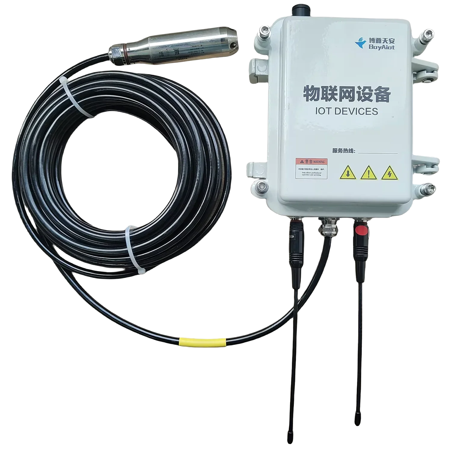 BOY-SW02Aging-Resistant Stainless Steel Smart Water Level Sensor Electronic Digital River Staff Gauge Liquid Water Level Meter 
BOY-SW02Aging-Resistant Stainless Steel Smart Water Level Sensor Electronic Digital River Staff Gauge Liquid Water Level Meter