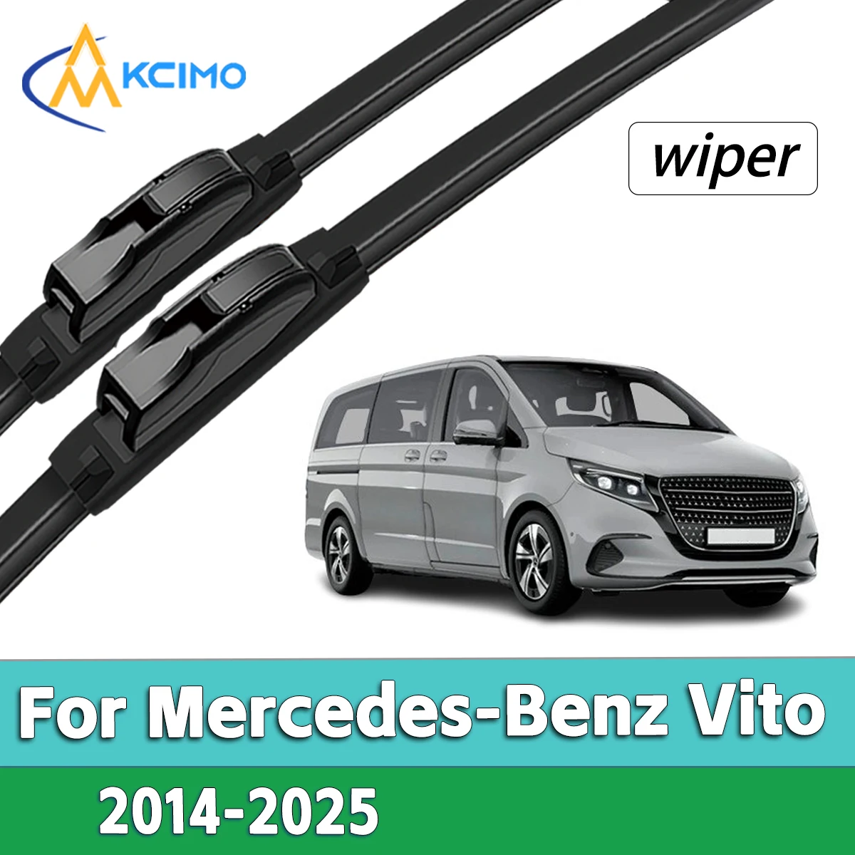 Car Windscreen Wiper Blades High Clear Vision Rubber Wipers for Mercedes-Benz Vito W447 2014-2025 Replacement Parts
Car Windscreen Wiper Blades High Clear Vision Rubber Wipers for Mercedes-Benz Vito W447 2014-2025 Replacement Parts