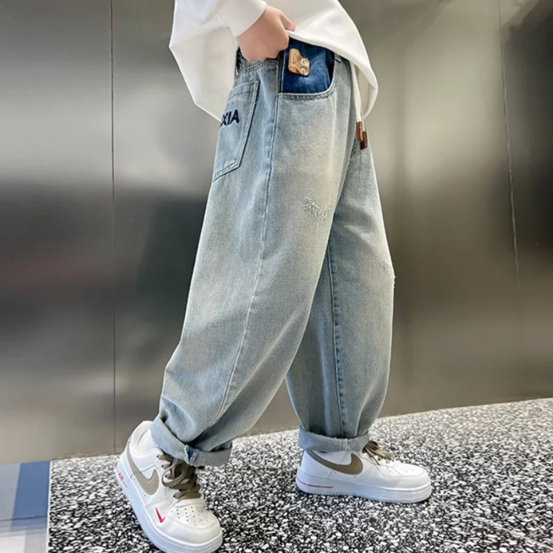 Boys Jean Pants Long Trousers Denim 2024 Perfect Spring Autumn Baby's Kids School Toddler Christmas Gift Children's Clothing
Boys Jean Pants Long Trousers Denim 2024 Perfect Spring Autumn Baby's Kids School Toddler Christmas Gift Children's Clothing