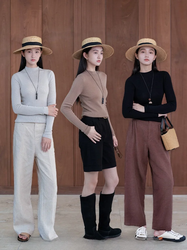 Soft Skin-Friendly Lanxim Ultrine Wool Base Layer irt Versatile Boting Sweater Commute Sle Regular Fit Long S...
Soft Skin-Friendly Lanxim Ultrine Wool Base Layer irt Versatile Boting Sweater Commute Sle Regular Fit Long S...