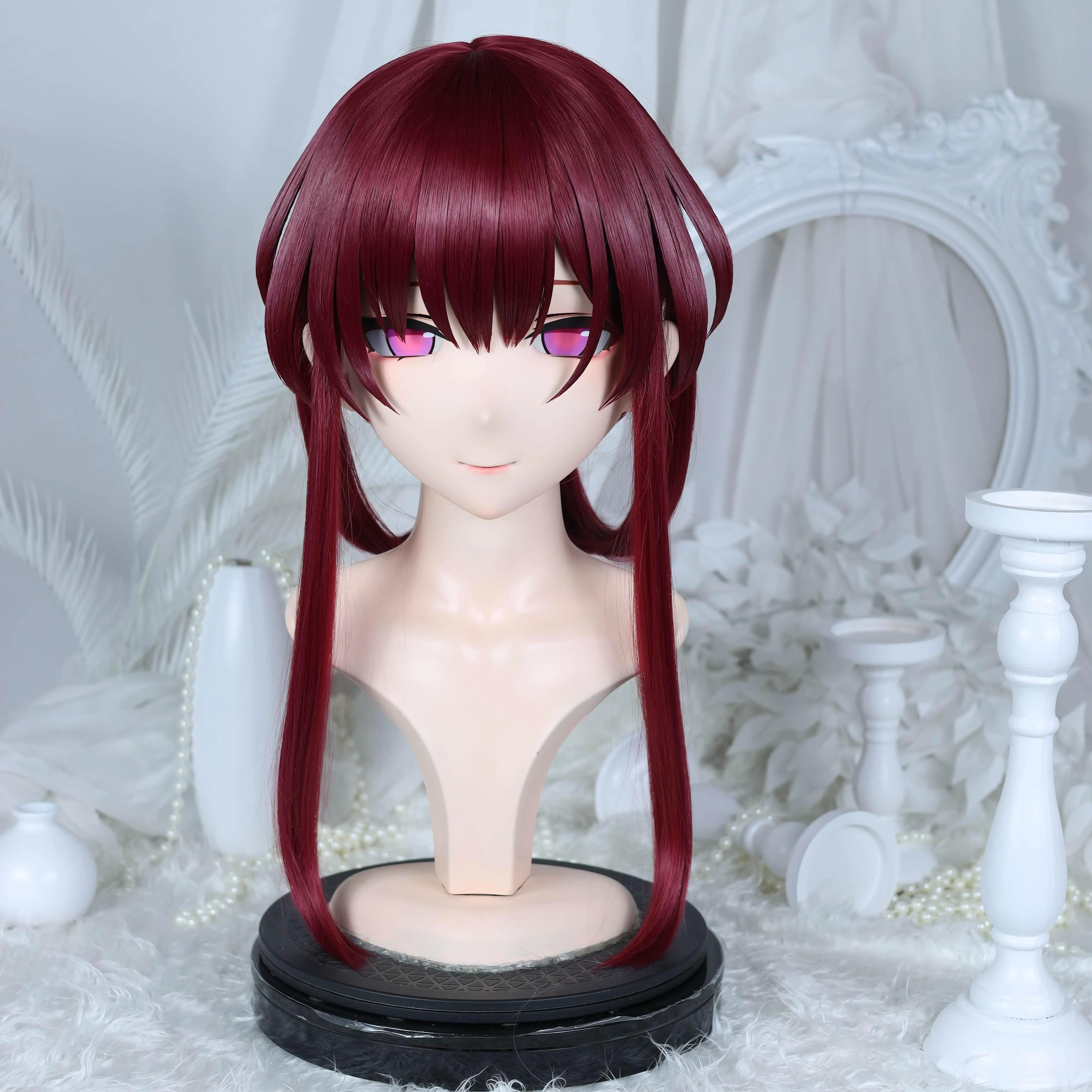 Customize Character Female/Girl Resin Kig Full Head With Lock Anime Cosplay Japanese Anime Kigurumi Mask
Customize Character Female/Girl Resin Kig Full Head With Lock Anime Cosplay Japanese Anime Kigurumi Mask