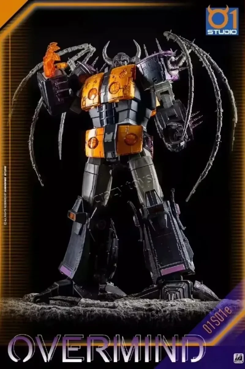 In Stock Transformation 01-STUDIO CELL 01S01E Unicron Black color scheme Action Figures Toy Gift Collection
In Stock Transformation 01-STUDIO CELL 01S01E Unicron Black color scheme Action Figures Toy Gift Collection