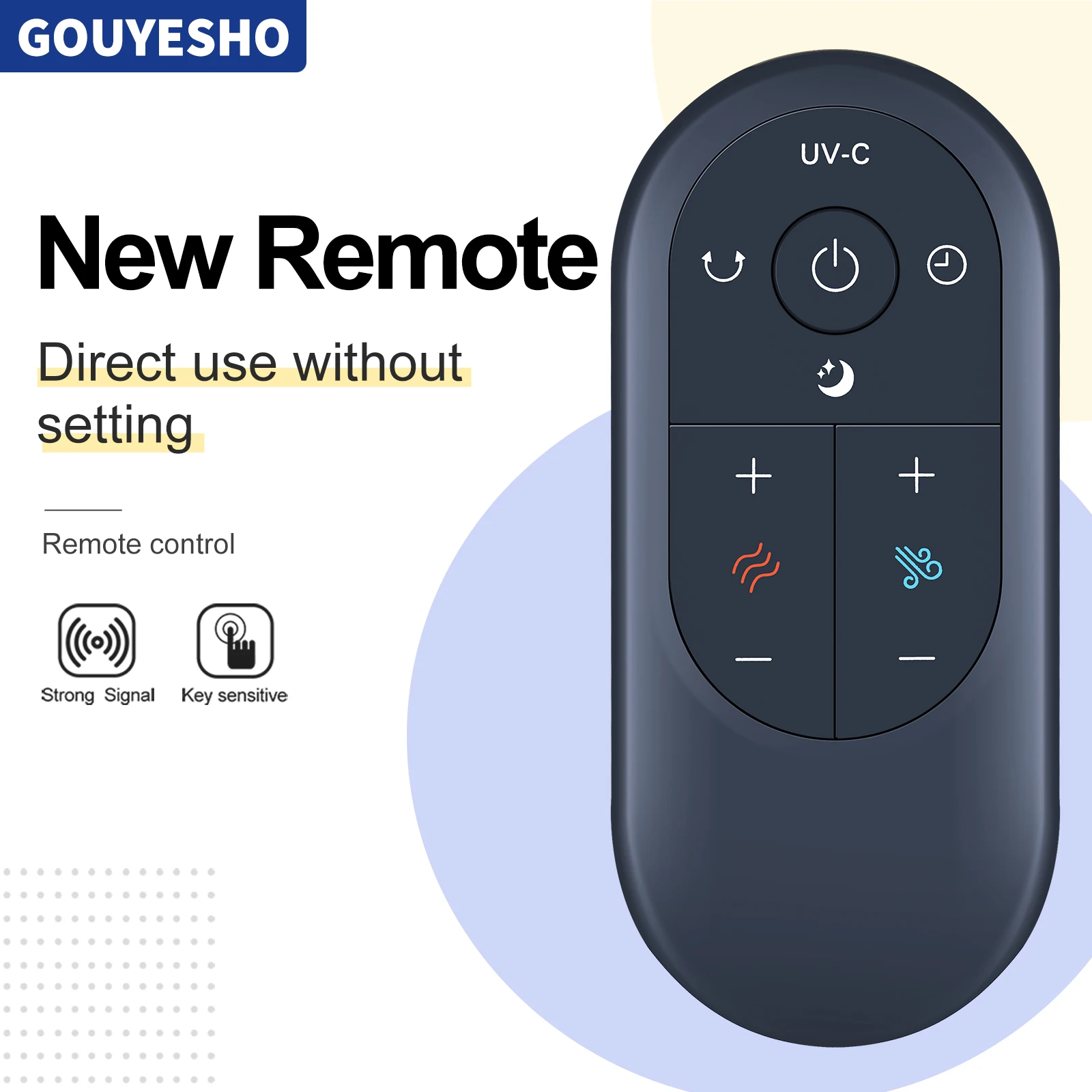 Replace Remote Control For GERMAN POOL EFBPCTH UV-C Air Purifier Heater & Fan
Replace Remote Control For GERMAN POOL EFBPCTH UV-C Air Purifier Heater & Fan