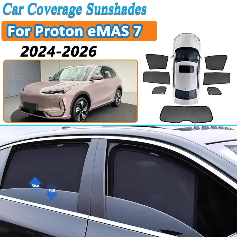 For Proton eMas 7 2024-2026 Geely EX5 E5 Car Mesh Shades Window Sunshades Sunscreen Privacy Curtains Sun Visor Auto Accessories
For Proton eMas 7 2024-2026 Geely EX5 E5 Car Mesh Shades Window Sunshades Sunscreen Privacy Curtains Sun Visor Auto Accessories