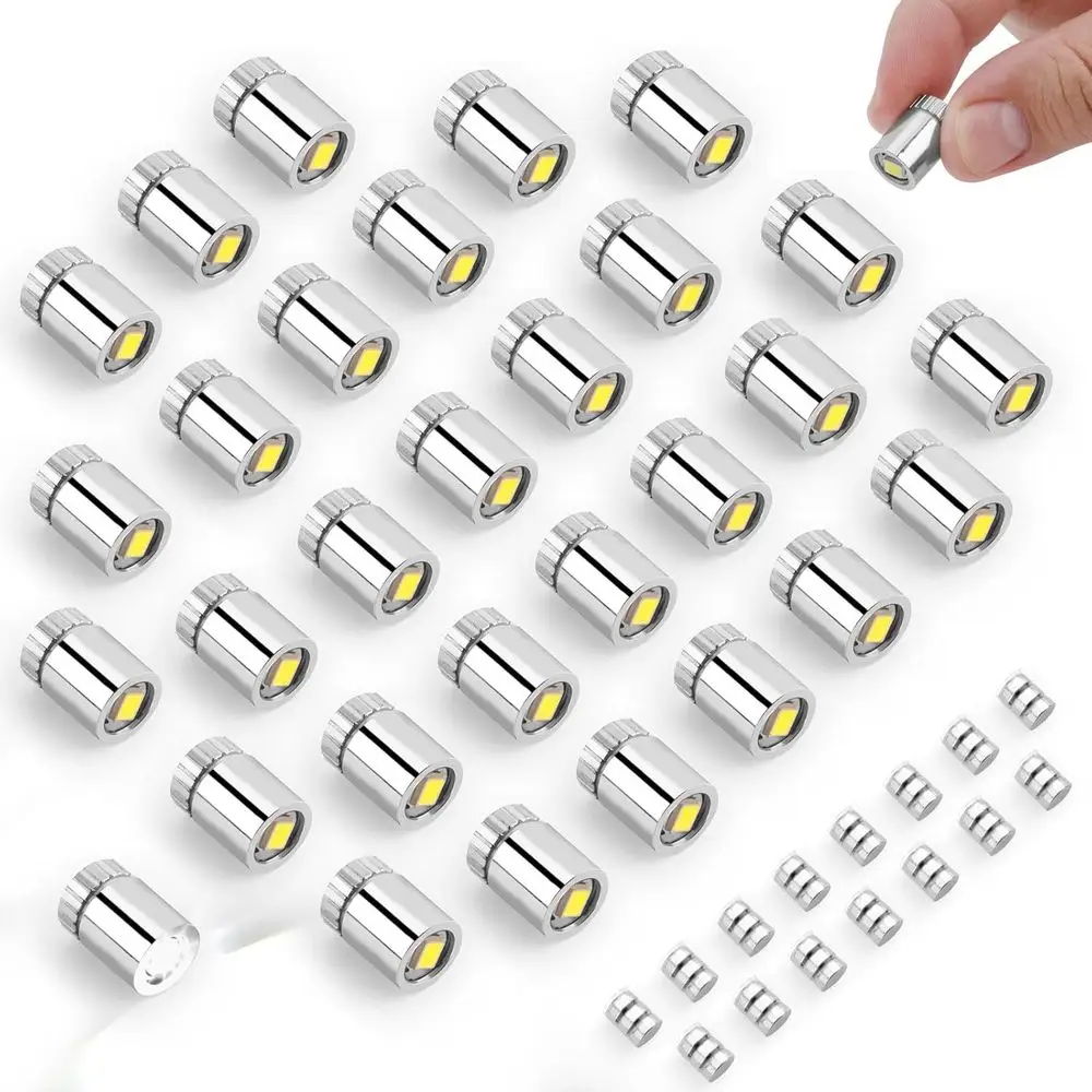 30pcs Cold White Mini LED Lights - Battery Powered for Dollhouse, Miniature Projects & Party Decor
30pcs Cold White Mini LED Lights - Battery Powered for Dollhouse, Miniature Projects & Party Decor