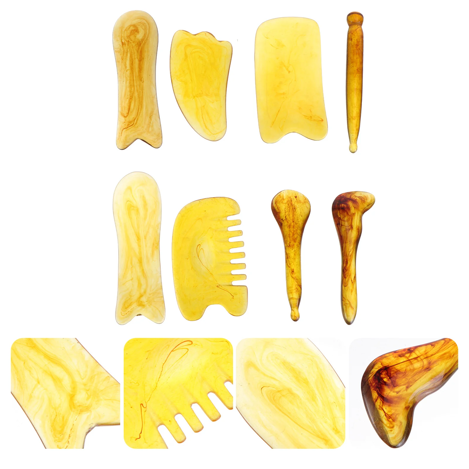 8 шт., набор массажных скребковых досок, инструмент для терапии лица из пчелиного воска, инструменты для микроциркуляции, метаболизма, акупунктуры
8 шт., набор массажных скребковых досок, инструмент для терапии лица из пчелиного воска, инструменты для микроциркуляции, метаболизма, акупунктуры