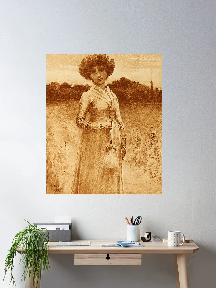 Celia, by William Ladd Taylor, Art Picture Print Silk Poster, Home Wall Decor
Celia, by William Ladd Taylor, Art Picture Print Silk Poster, Home Wall Decor