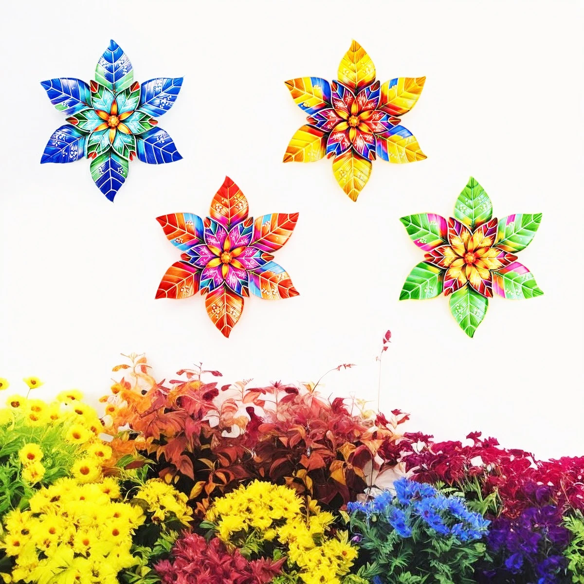 1PC Flower Wall Art Decor: 7.9'' Metal Flower for Home Office, Garden, Patio, Wedding, Party, Fence, Wall Art, Wall Sculptures
1PC Flower Wall Art Decor: 7.9'' Metal Flower for Home Office, Garden, Patio, Wedding, Party, Fence, Wall Art, Wall Sculptures