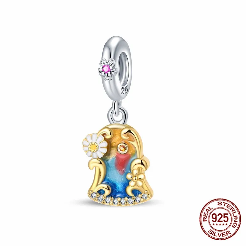 925 Sterling Silver Beaded Zircon Midworld Pendant suitable for original bracelet designs DIY womens jewelry gifts
925 Sterling Silver Beaded Zircon Midworld Pendant suitable for original bracelet designs DIY womens jewelry gifts