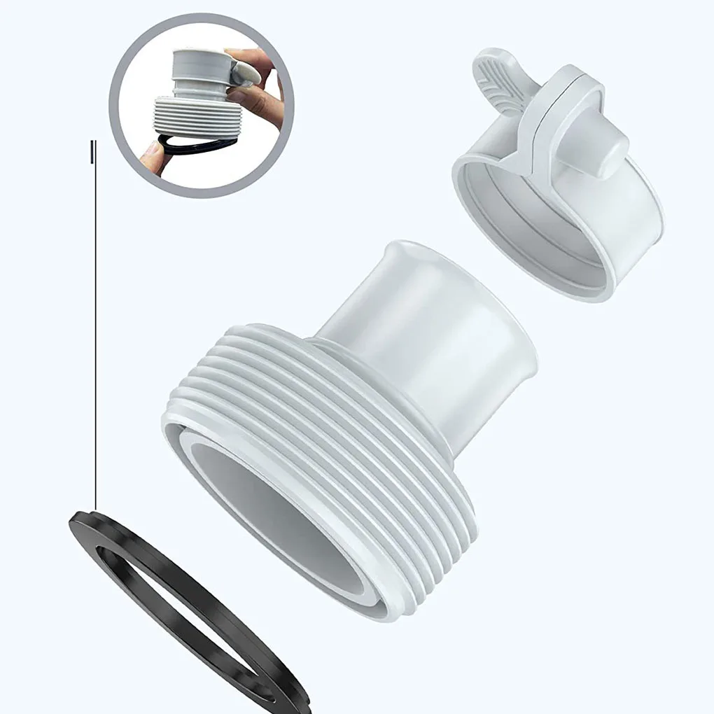Swimming Pool Hose Adapter with Thread Portable Pump Pipe Converter Conversion Connector Connecting Tool Accessory
Swimming Pool Hose Adapter with Thread Portable Pump Pipe Converter Conversion Connector Connecting Tool Accessory