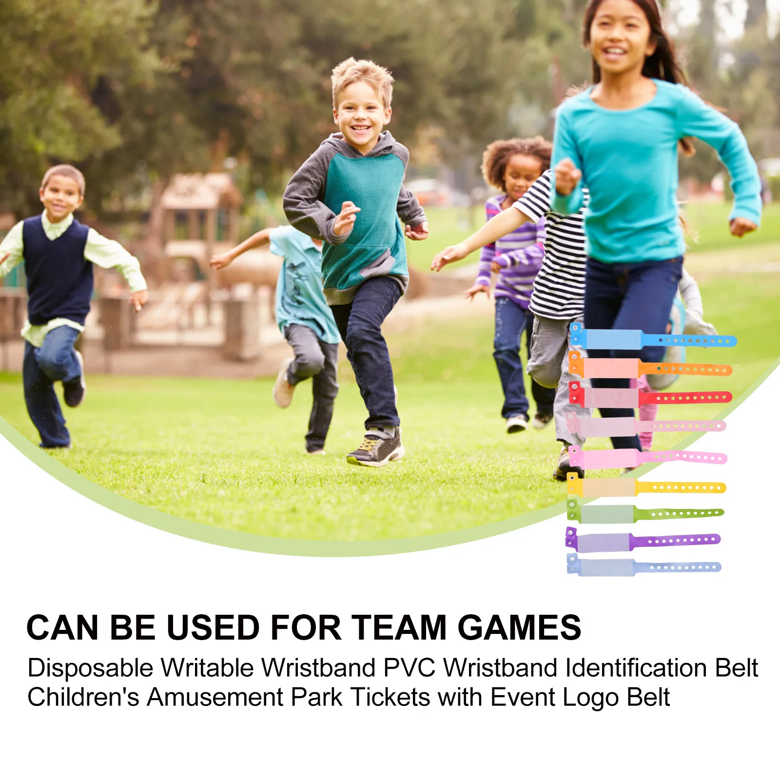 100pcs PVC Wristbands Waterproof Cartoon Safety ID Bracelets for Kids Parties School Hiking Summer Camp Adjustable Name Tags
100pcs PVC Wristbands Waterproof Cartoon Safety ID Bracelets for Kids Parties School Hiking Summer Camp Adjustable Name Tags