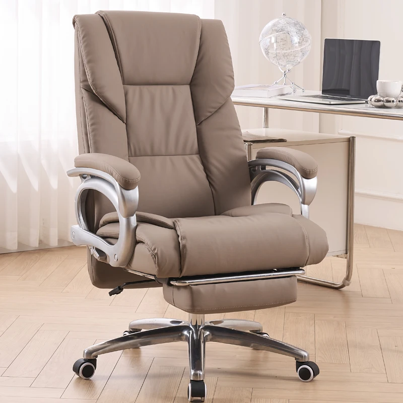 Comfy Leather Office Chair Lazy Boss Luxury Designer Office Chair Rolling Armchair Cadeira De Escritorio Salon Furniture
Comfy Leather Office Chair Lazy Boss Luxury Designer Office Chair Rolling Armchair Cadeira De Escritorio Salon Furniture