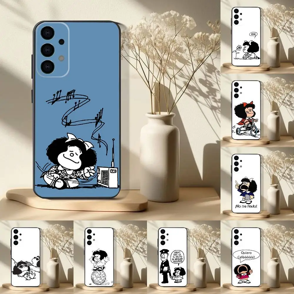Cute M-Mafalda Cartoon Phone Case For Samsung S 25,24,23,22,30,21,10,9,Ultra,Plus,Lite,FE,4,5G Black Soft Case
Cute M-Mafalda Cartoon Phone Case For Samsung S 25,24,23,22,30,21,10,9,Ultra,Plus,Lite,FE,4,5G Black Soft Case