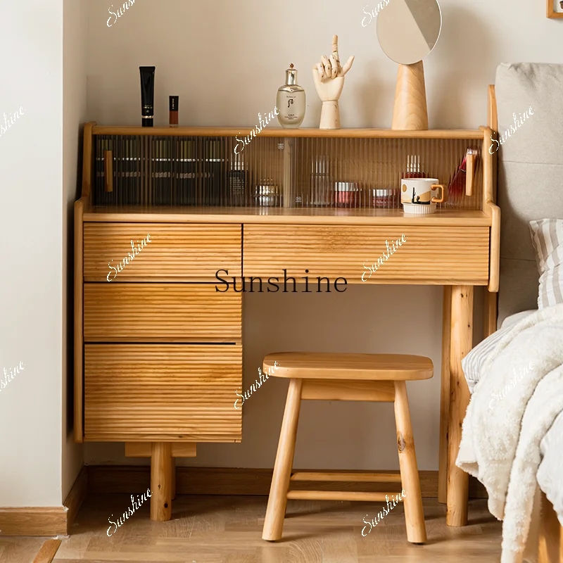 All solid wood Japanese-style simple storage cabinet integrated dressing table chair bedroom furniture FT
All solid wood Japanese-style simple storage cabinet integrated dressing table chair bedroom furniture FT