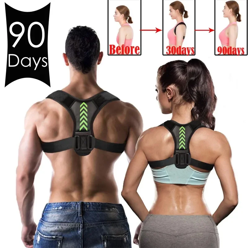 Adjustable Back Shoulder Posture Corrector Belt Clavicle Spine Support Reshape Your Body Home Office Sport Upper Back Neck Brace
Adjustable Back Shoulder Posture Corrector Belt Clavicle Spine Support Reshape Your Body Home Office Sport Upper Back Neck Brace