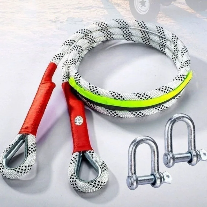 Модернизированный автомобильный буксирный трос, 10-тонный, износостойкий, надежный аварийно-спасательный ремень для внедорожников, грузовиков
Модернизированный автомобильный буксирный трос, 10-тонный, износостойкий, надежный аварийно-спасательный ремень для внедорожников, грузовиков
