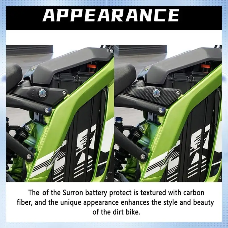 AM-Battery Lock Cover Battery Compartment Protect For Surron Light Bee X/S X160 X260 Electric Dirt Bike Parts
AM-Battery Lock Cover Battery Compartment Protect For Surron Light Bee X/S X160 X260 Electric Dirt Bike Parts