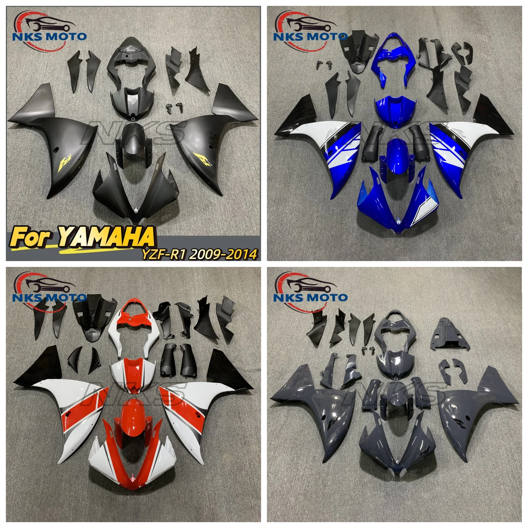 New ABS Motorcycle Bike Whole Fairings Kit Fit For YAMAHA YZF - R1 2009 2010 2011 2012 2013 2014 Bodywork Set Custom Black Red
New ABS Motorcycle Bike Whole Fairings Kit Fit For YAMAHA YZF - R1 2009 2010 2011 2012 2013 2014 Bodywork Set Custom Black Red