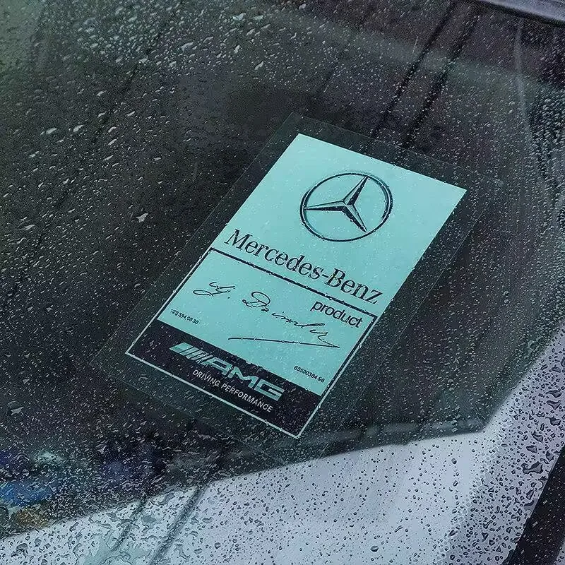 Static Car Head Glass sticker Decorative Emblem Decals For Mercedes Benz AMG Brabus Maybach Smart W204 GLC CLA GLK W205 W203W206
Static Car Head Glass sticker Decorative Emblem Decals For Mercedes Benz AMG Brabus Maybach Smart W204 GLC CLA GLK W205 W203W206