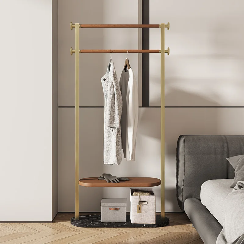 Hotel suite for Italian solid wood coat rack floor-to-ceiling home shelf stainless steel bedroom design hanger
Hotel suite for Italian solid wood coat rack floor-to-ceiling home shelf stainless steel bedroom design hanger