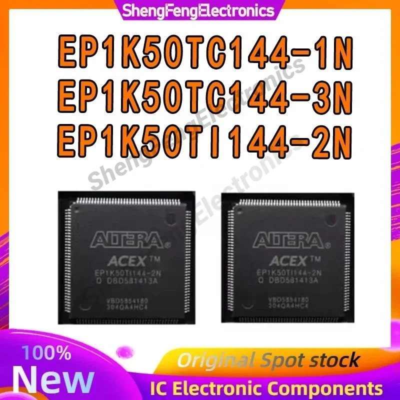 Микросхемы EP1K50TC144-1N, EP1K50TI144-2N, EP1K50TC144-3N в наличии
Микросхемы EP1K50TC144-1N, EP1K50TI144-2N, EP1K50TC144-3N в наличии