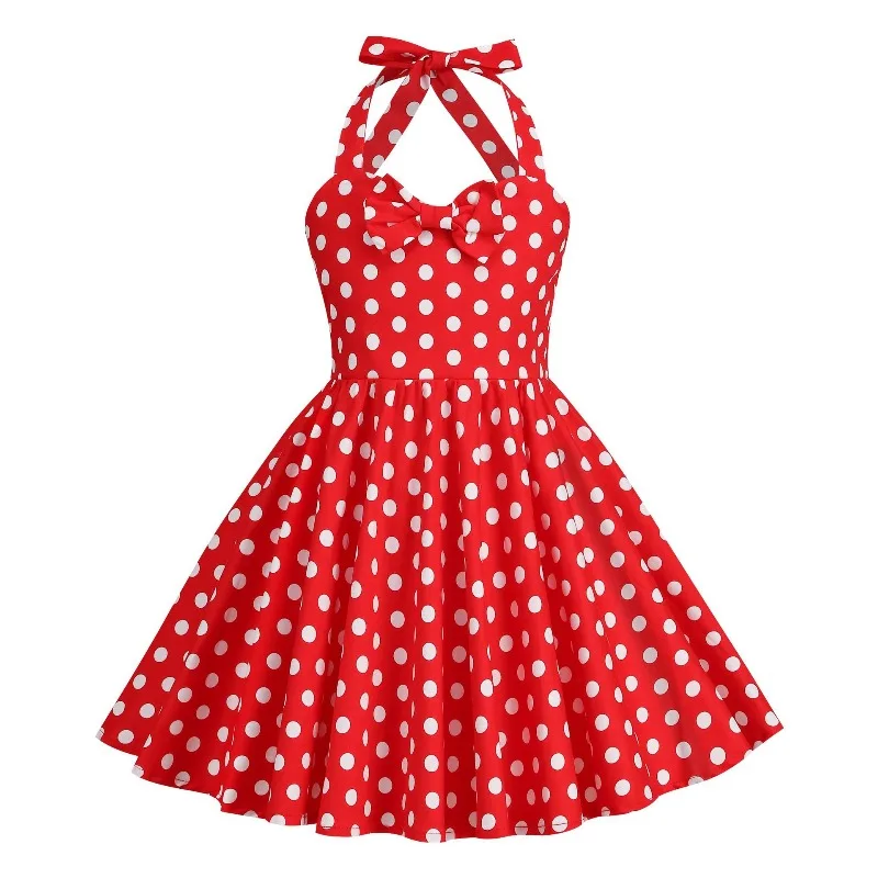 RAISE Summer Polka Dot Princess Dress Smocked Dresses for Baby Girls Children Girls Birthday Party Dress Halter Sleeveless Dress
RAISE Summer Polka Dot Princess Dress Smocked Dresses for Baby Girls Children Girls Birthday Party Dress Halter Sleeveless Dress